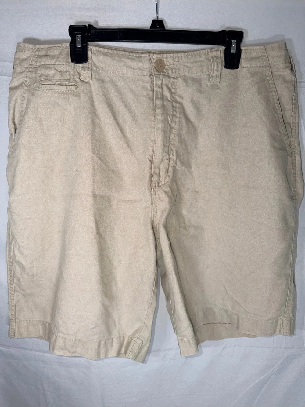 Luau Linen Men’s Tan Shorts